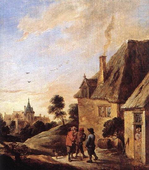 David Teniers the Younger Village Scene china oil painting image